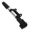 Mini Bike Pump Portable Bicycle Tire Inflator Ball Air Pump w/ Mount Frame For Mountain Road Bike Presta Schrader