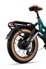 RX4.0 750W 48V 20inch Fast Folding Fat Tire Full Suspension Ebike for Adult