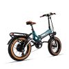 RX4.0 750W 48V 20inch Fast Folding Fat Tire Full Suspension Ebike for Adult