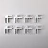 Rectangular Glass Wind Guard for Fire Pit W85335465 - as Pic