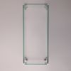 Rectangular Glass Wind Guard for Fire Pit W85335465 - as Pic