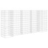 H-Shaped Gabion Planter Steel Wire 260x40x120cm