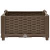 Raised Bed 15.7"x15.7"x9.1" Polypropylene