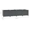 Raised Bed 63"x15.7"x15" Polypropylene